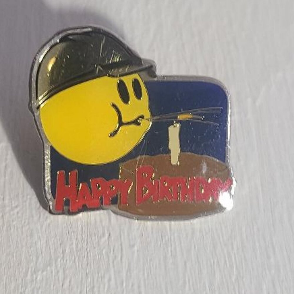 Walmart Happy Birthday Vintage Lapel Pin